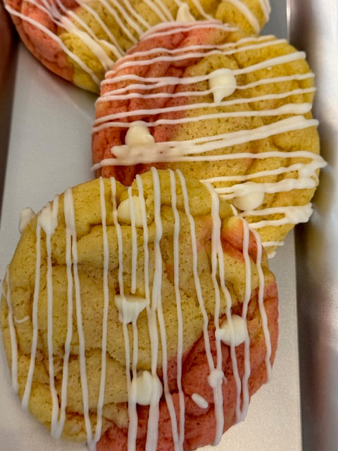 Strawberry Lemonade Cookies